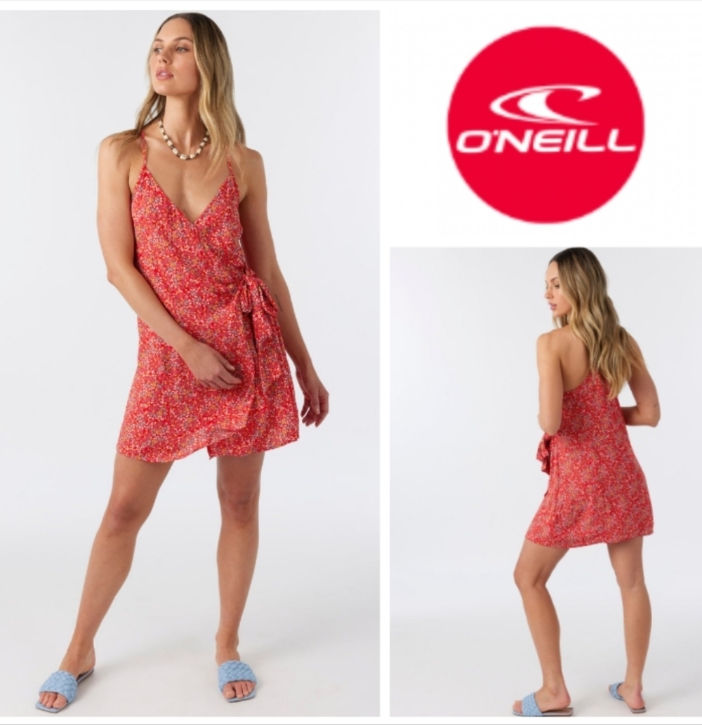 O'Neill Marlo Ditsy Mini Dress. Size S
